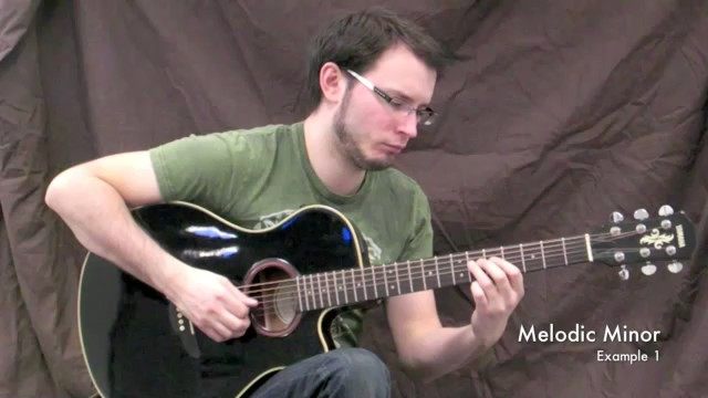 Melodic Minor Scales - Example Impr...
